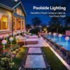 Dandelion Solar Garden Lights, 2 Modes 16 LED Solar Flower Lights - 2 Packs (50%OFF)
