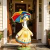 Porch Goose Outfits, Raincoats Costume with Umbrella for 23 Inch Lawn Goose (50%OFF)