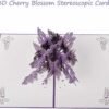 3D Pop Up Greeting Card Wisteria Tree (50%OFF)