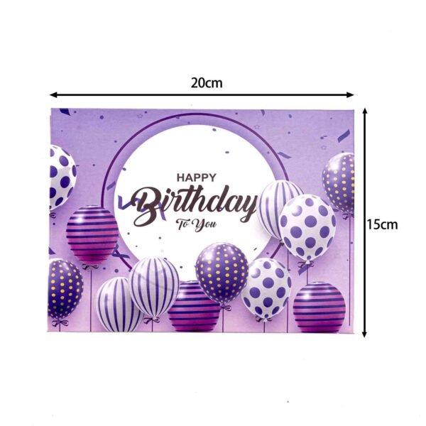 Lighting and Music 3D Pop Up Birthday Card (50%OFF)