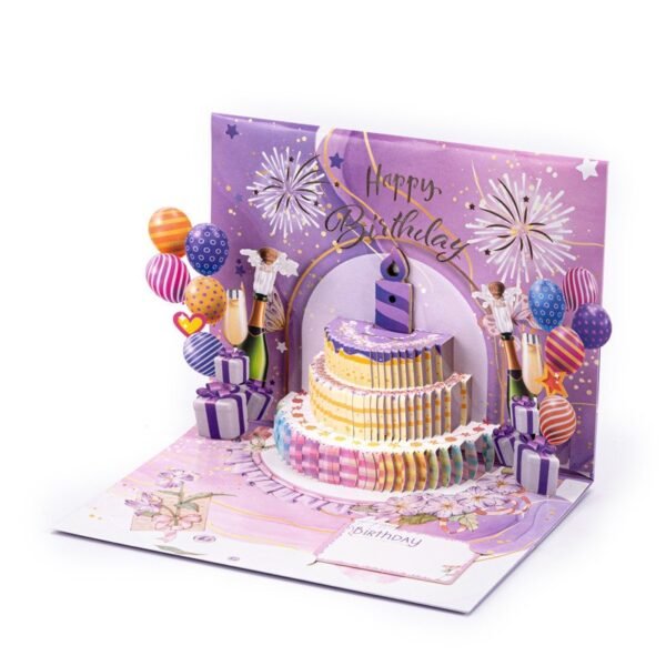 Lighting and Music 3D Pop Up Birthday Card (50%OFF)