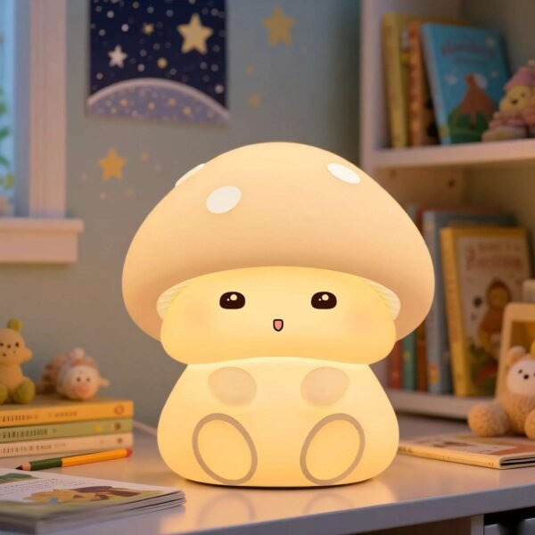 Mushroom Night Light for Kids (50%OFF)