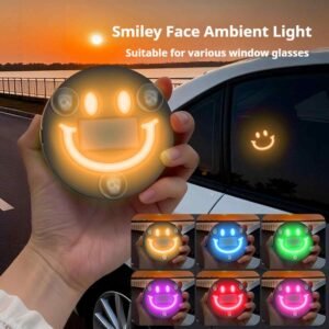 Solar Powered Car LED Ambient Light, Interior Neon Lights (50%OFF)