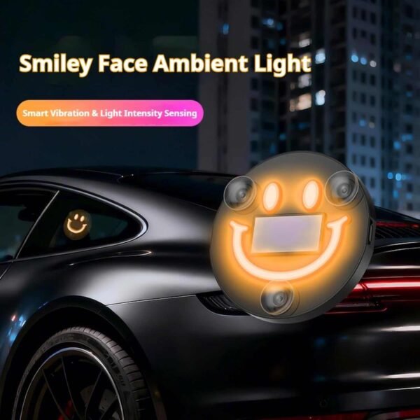 Solar Powered Car LED Ambient Light, Interior Neon Lights (50%OFF)