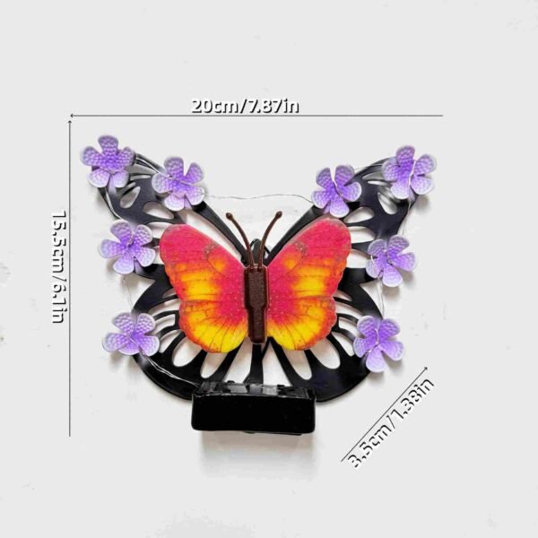 Solar Garden Light Butterfly Wall Decor (50%OFF)