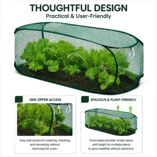 Pop-Up Garden Mesh Plant Cover – Foldable Plant Protection Tent (50%OFF)