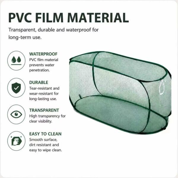 Pop-Up Garden Mesh Plant Cover – Foldable Plant Protection Tent (50%OFF)
