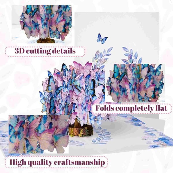 Butterfly Tree 3D Pop-Up Greeting Card (50%OFF)