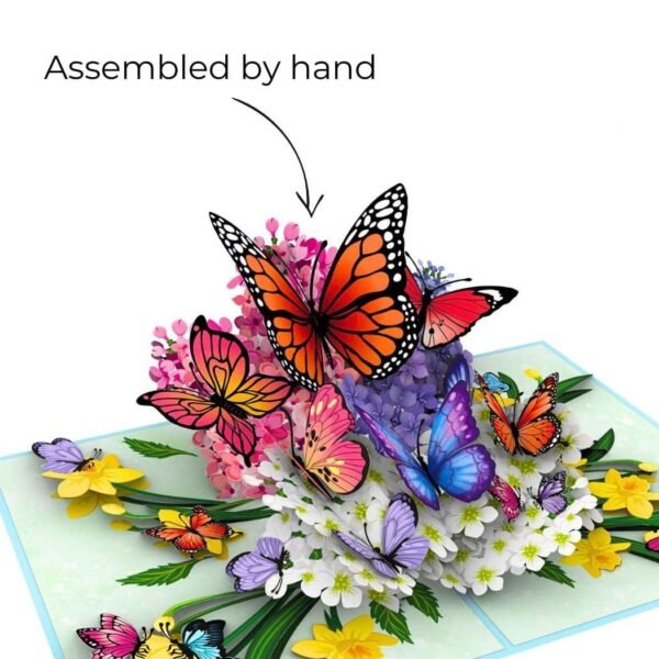 3D Butterfly Pop Up Card (50%OFF)