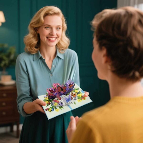 3D Butterfly Pop Up Card (50%OFF)