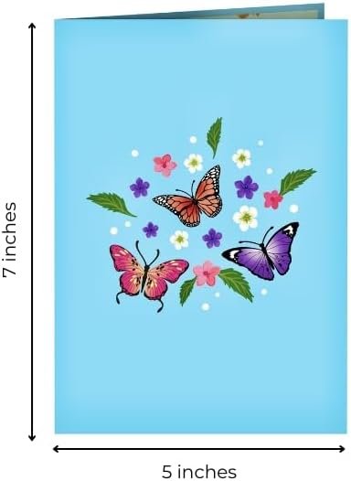 3D Butterfly Pop Up Card (50%OFF)