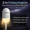 2-in-1 Galaxy Starry Sky Night Light & Projector with 12 Projection Films (50%OFF)