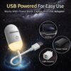 2-in-1 Galaxy Starry Sky Night Light & Projector with 12 Projection Films (50%OFF)