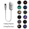 2-in-1 Galaxy Starry Sky Night Light & Projector with 12 Projection Films (50%OFF)