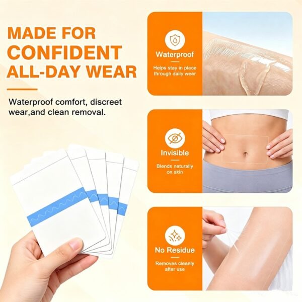 Invisible Thigh Tape for Women, Anti-Friction Body Tape for Thighs, Legs, Arms - 20 PCS (50%OFF)