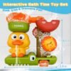 Toddler Bath Toys for Kids with Scoop & Strong Suction Cups (50%OFF)