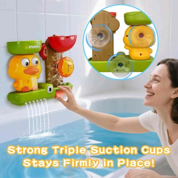 Toddler Bath Toys for Kids with Scoop & Strong Suction Cups (50%OFF)