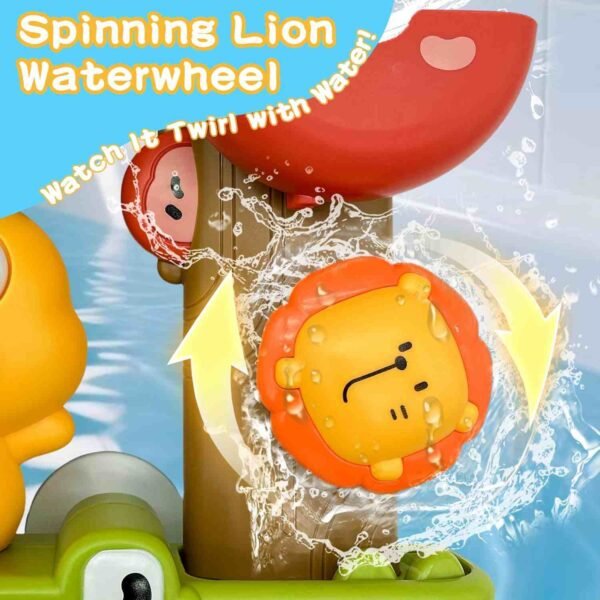 Toddler Bath Toys for Kids with Scoop & Strong Suction Cups (50%OFF)