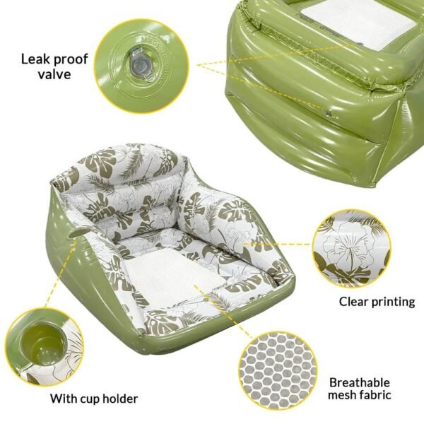 Adult Large Inflatable Water Sofa, 3-in-1 Inflatable Lounge (50%OFF)