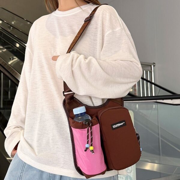 Water Bottle Bag – Crossbody Sling Bag with Phone Pocket