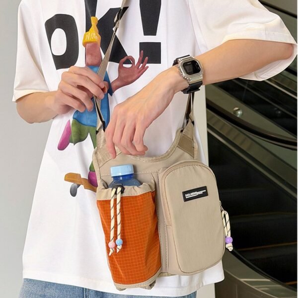 Water Bottle Bag – Crossbody Sling Bag with Phone Pocket