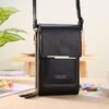 PU Leather Crossbody Phone Wallet