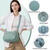 Nylon Anti-Theft Crossbody Bag – Multi-Pocket Shoulder Bag