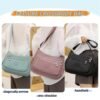 Nylon Anti-Theft Crossbody Bag – Multi-Pocket Shoulder Bag