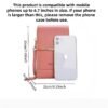 PU Leather Crossbody Phone Wallet